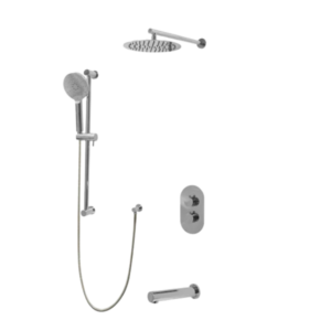 KODAEN F57104-W10ATS CRYSTAL Three Way Thermostatic Shower System