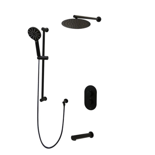 KODAEN CRYSTAL Three Way Thermostatic Shower System – Kit 1