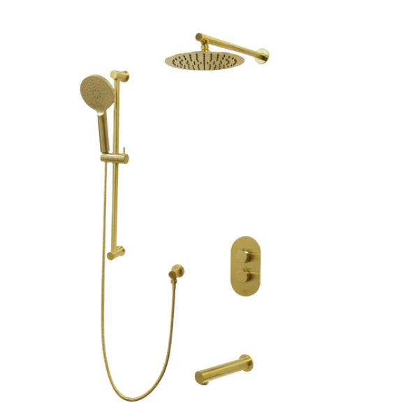 KODAEN CRYSTAL Three Way Thermostatic Shower System – Kit 1