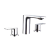 KODAEN F13127 TIMELYSS Three Holes Widespread Bathroom Faucet
