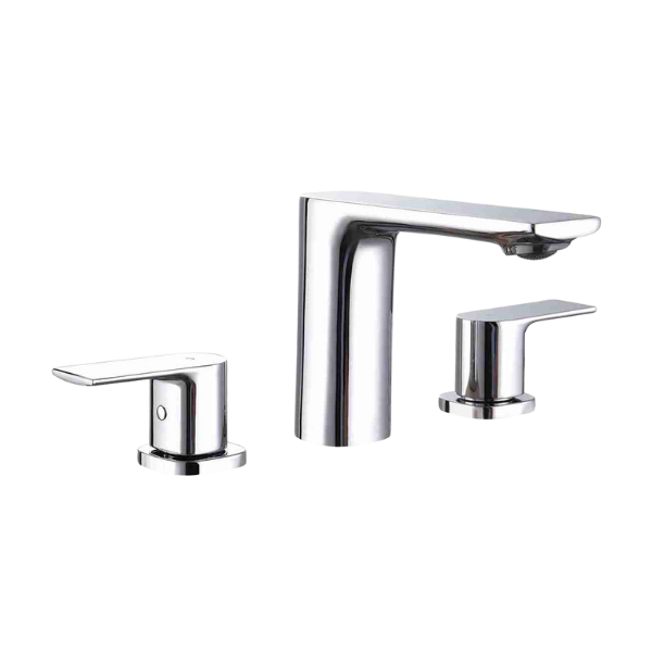 KODAEN F13127 TIMELYSS Three Holes Widespread Bathroom Faucet