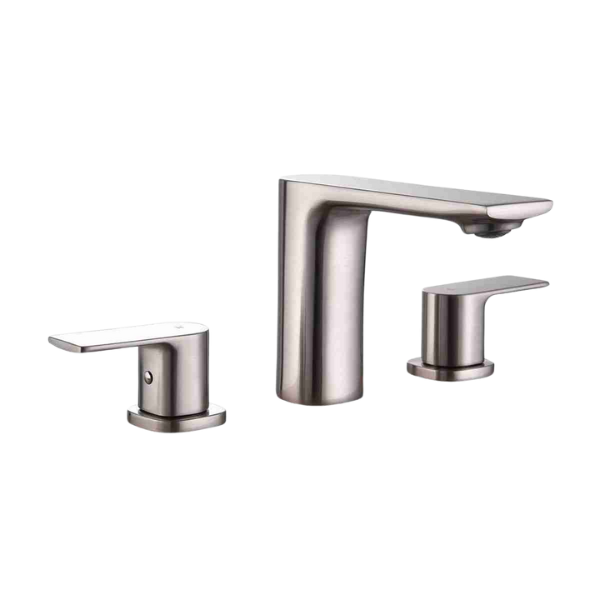 TIMELYSS Three Holes Widespread Bathroom Faucet