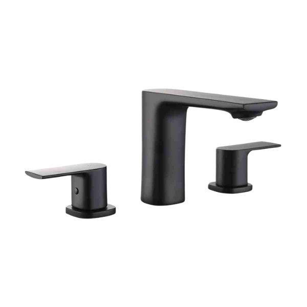 Click to expand TIMELYSS Three Holes Widespread Bathroom Faucet