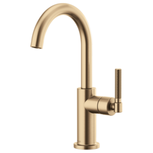 Brizo 61043LF Litze® Bar Faucet with Arc Spout and Knurled Handle Kit