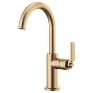 Brizo 61044LF Litze® Bar Faucet with Arc Spout and Industrial Handle Kit