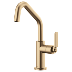 Brizo 61064LF Litze® Bar Faucet with Angled Spout and Industrial Handle Kit