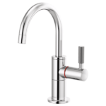 Brizo 61343LF-H Litze® Instant Hot Faucet with Arc Spout and Knurled Handle - Image 2
