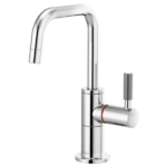 Brizo 61353LF-H Litze® Instant Hot Faucet with Square Spout and Knurled Handle - Image 2