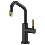 Brizo 61363LF-C Litze® Beverage Faucet with Angled Spout and Knurled Handle - Image 3