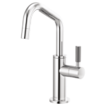 Brizo 61363LF-C Litze® Beverage Faucet with Angled Spout and Knurled Handle - Image 2