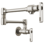 Brizo 62807LF-L Kintsu® Wall Mount Pot Filler with Knob Handle