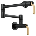 Brizo 62844LF Litze® Wall Mount Pot Filler with Industrial Handle Kit - Image 3