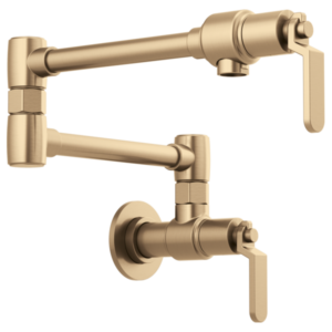Brizo 62844LF Litze® Wall Mount Pot Filler with Industrial Handle Kit
