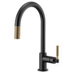 Brizo 63043LF Litze® Pull-Down Faucet with Arc Spout and Knurled Handle - Image 4