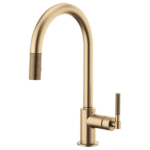 Brizo 63043LF Litze® Pull-Down Faucet with Arc Spout and Knurled Handle