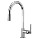 Brizo 63043LF Litze® Pull-Down Faucet with Arc Spout and Knurled Handle - Image 5