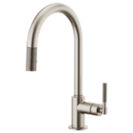 Brizo 63043LF Litze® Pull-Down Faucet with Arc Spout and Knurled Handle - Image 3