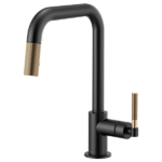 Brizo 63053LF Litze® Pull-Down Faucet with Square Spout and Knurled Handle - Image 3