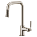 Brizo 63053LF Litze® Pull-Down Faucet with Square Spout and Knurled Handle - Image 4