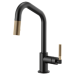 Brizo 63063LF Litze® Pull-Down Faucet with Angled Spout and Knurled Handle - Image 3