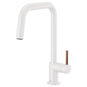 Brizo 63065LF-MWLHP--HLK177-MWWD Jason Wu for Brizo™ Pull-Down Kitchen Faucet with Square Spout - Less Handle