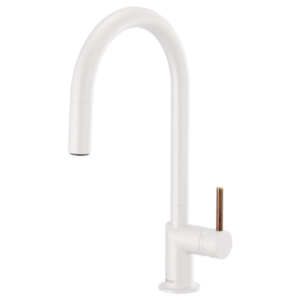 Brizo 63075LF-MWLHP--HLK177-MWWD Jason Wu for Brizo™ Pull-Down Kitchen Faucet with Arc Spout - Less Handle