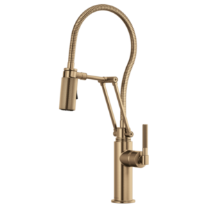 Brizo 63143LF Litze® Articulating Faucet With Finished Hose