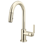 Brizo 63944LF Litze® Pull-Down Prep Faucet with Arc Spout - Industrial Handle - Image 5