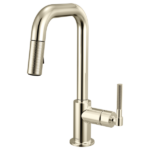 Brizo 63953LF Litze® Pull-Down Prep Faucet with Square Spout - Knurled Handle - Image 5