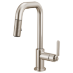 Brizo 63954LF Litze® Pull-Down Prep Faucet with Square Spout - Industrial Handle - Image 4