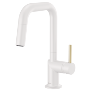 Brizo 63965LF-MWLHP--HLK175-MWPN Jason Wu for Brizo™ Pull-Down Prep Kitchen Faucet with Square Spout - Less Handle