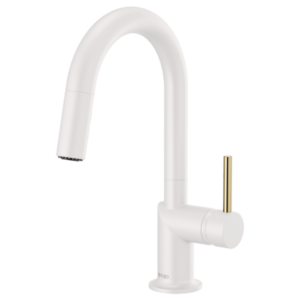 Brizo 63975LF-MWLHP--HLK175-MWPN Jason Wu for Brizo™ Pull-Down Prep Kitchen Faucet with Arc Spout - Less Handle