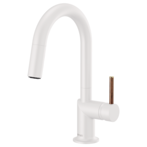 Brizo 63975LF-MWLHP--HLK177-MWWD Jason Wu for Brizo™ Pull-Down Prep Kitchen Faucet with Arc Spout - Less Handle