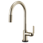 Brizo 64044LF Litze® SmartTouch® Pull-Down Kitchen Faucet with Arc Spout and Industrial Handle - Image 5