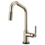 Brizo 64063LF Litze® SmartTouch® Pull-Down Kitchen Faucet with Angled Spout and Knurled Handle - Image 5