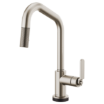 Brizo 64064LF Litze® SmartTouch® Pull-Down Kitchen Faucet with Angled Spout and Industrial Handle - Image 4