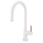 Brizo 64075LF-MWLHP--HLK175-MW Jason Wu for Brizo™ SmartTouch® Pull-Down Kitchen Faucet with Arc Spout - Less Handle - Image 2