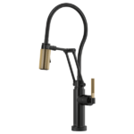 Brizo 64143LF Litze® SmartTouch® Articulating Kitchen Faucet With Finished Hose - Image 4