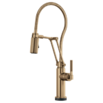 Brizo 64143LF Litze® SmartTouch® Articulating Kitchen Faucet With Finished Hose