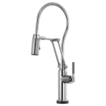 Brizo 64143LF Litze® SmartTouch® Articulating Kitchen Faucet With Finished Hose - Image 5