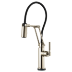 Brizo 64243LF Litze® SmartTouch® Articulating Kitchen Faucet with Knurled Handle - Image 5