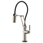 Brizo 64243LF Litze® SmartTouch® Articulating Kitchen Faucet with Knurled Handle - Image 4
