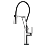 Brizo 64244LF Litze® SmartTouch® Articulating Kitchen Faucet with Industrial Handle - Image 5