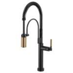 Brizo 64343LF Litze® SmartTouch Semi-Professional Kitchen Faucet - Knurled Handle - Image 3