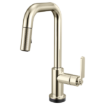 Brizo 64954LF Litze® Smarttouch Pull-Down Prep Faucet with Square Spout - Industrial Handle - Image 5
