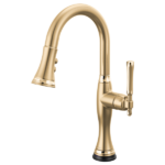 Brizo 64958LF Tulham® SmartTouch® Pull-Down Prep Kitchen Faucet - Image 4