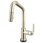 Brizo 64964LF Litze® Smarttouch Pull-Down Prep Faucet with Angle Spout - Industrial Handle - Image 5