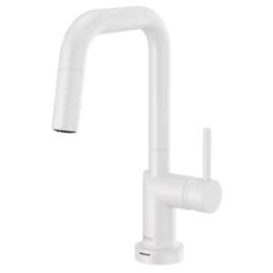 Brizo 64965LF-MWLHP--HLK175-MW Jason Wu for Brizo™ SmartTouch® Pull-Down Prep Kitchen Faucet with Square Spout - Less Handle