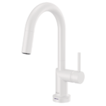 Brizo 64975LF-MWLHP--HLK175-MW Jason Wu for Brizo™ SmartTouch® Pull-Down Prep Kitchen Faucet with Arc Spout - Less Handle