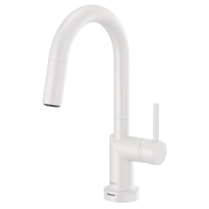 Brizo 64975LF-MWLHP--HLK175-MW Jason Wu for Brizo™ SmartTouch® Pull-Down Prep Kitchen Faucet with Arc Spout - Less Handle